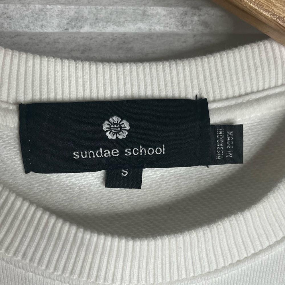 Sundae School White Sweater - Picture 3 of 8